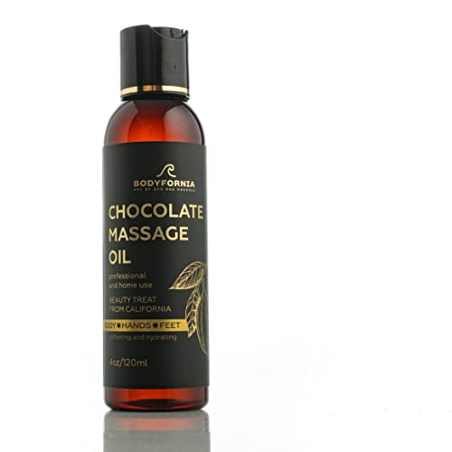 BODYFORNIA Chocolate Body Vegan Oil Best Massage Pure Moisturizing Oil NATURA...