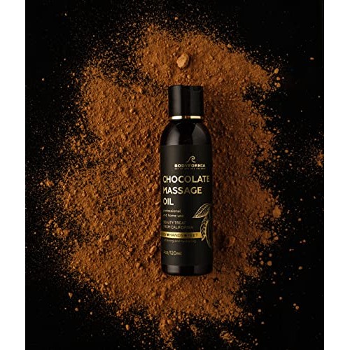 BODYFORNIA Chocolate Body Vegan Oil Best Massage Pure Moisturizing Oil NATURA...