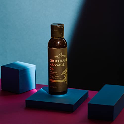 BODYFORNIA Chocolate Body Vegan Oil Best Massage Pure Moisturizing Oil NATURA...