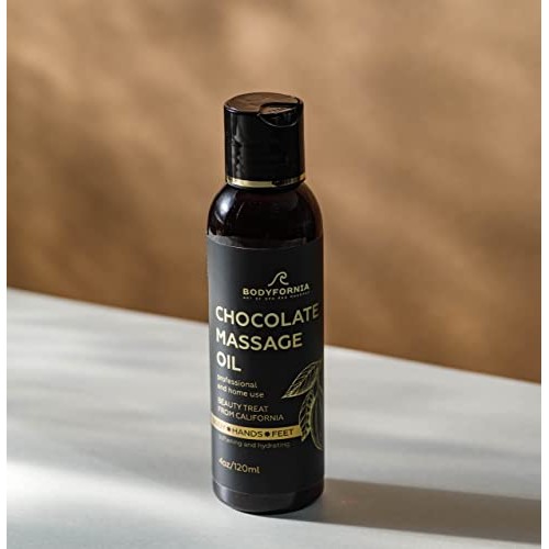 BODYFORNIA Chocolate Body Vegan Oil Best Massage Pure Moisturizing Oil NATURA...