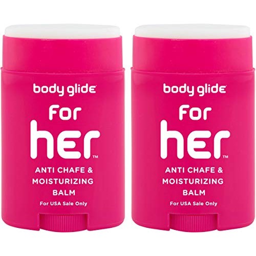 Body Glide For Her Anti Chafe Balm, 1.5oz, 2 Pack (USA Sale Only)