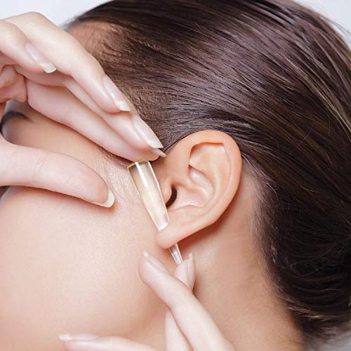 BodyJ4You 73PC Gauges Kit Ear Stretching Aftercare Balm 14G-00G Black White A...