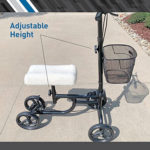 BodyMed Knee Walker – Injured Ankle & Foot Recovery Scooter – Lightweight Fol...