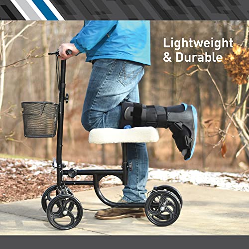 BodyMed Knee Walker – Injured Ankle & Foot Recovery Scooter – Lightweight Fol...