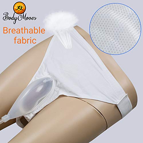 BodyMoves Pee Bag Re-useable Urinal Bag Spill Proof Collector Aid Pee Holder ...