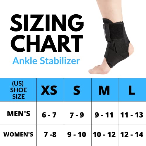 Ankle Brace for Women and Men (Small), Lace Up Ankle Support Brace Stabilizer...