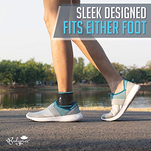 Ankle Support Brace 2 Pack, Adjustable Compression Ankle Braces for Sports Pr...