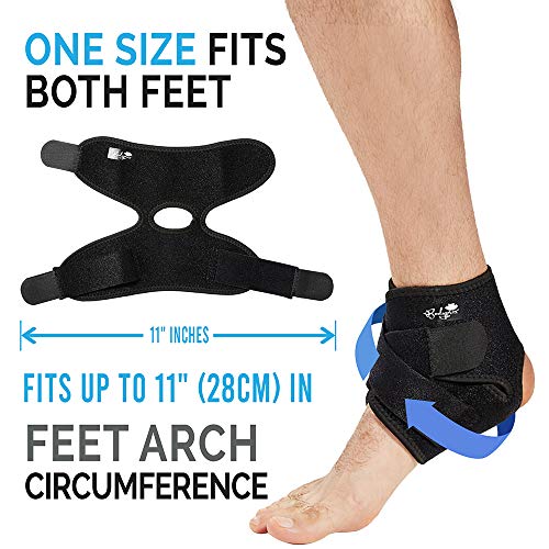 Ankle Support Brace, Breathable Neoprene Sleeve, Adjustable Wrap!