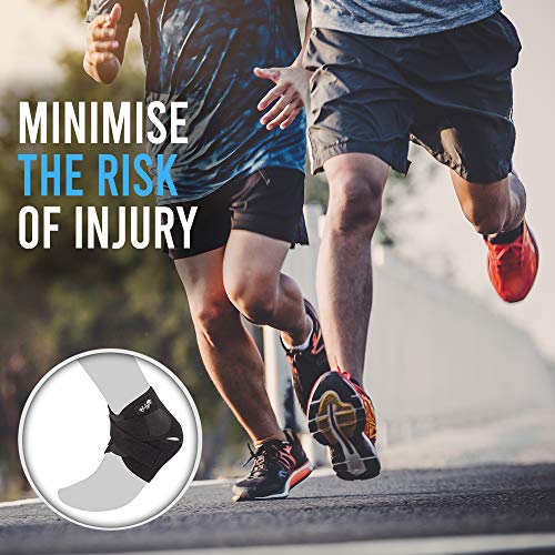 Ankle Support Brace, Breathable Neoprene Sleeve, Adjustable Wrap!