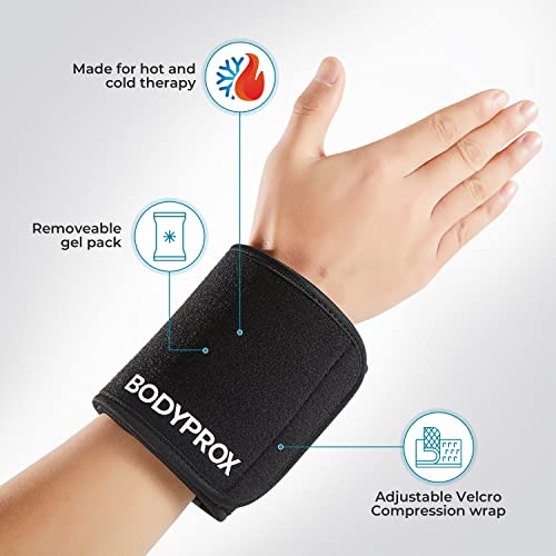 Cold & Hot Therapy Wrap, Reusable Gel Pack for Pain Relief. Great for Sprains...