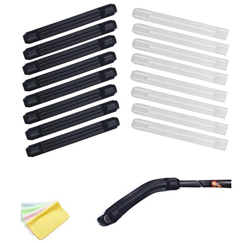 Silicone Eyeglasses Temple Tips Sleeve Retainer, Anti-Slip Elastic Ear Grip H...