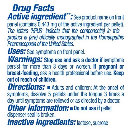 Boiron Arnica Montana 30C Pellets Pain Relief Medicine, White, 80 Count