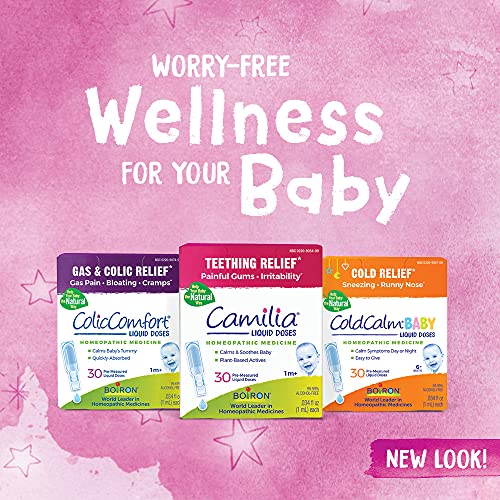 Boiron Coldcalm Baby, 30 Doses. Baby Cold Relief Drops for Sneezing, Runny No...