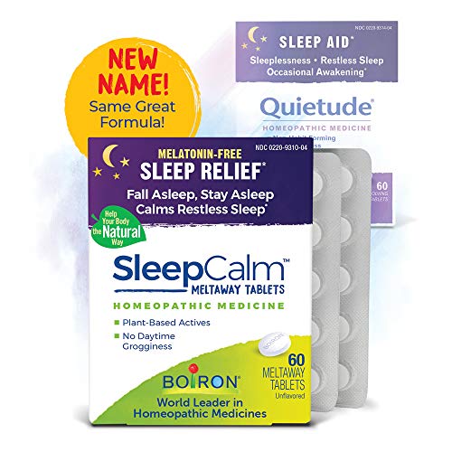 Boiron SleepCalm Natural Sleep Aid for Deep, Relaxing, Restful Nighttime Slee...