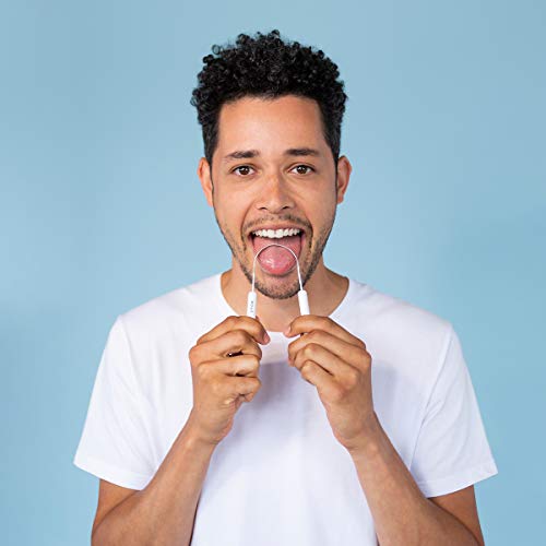 Boka Rasana Stainless- Steel Tongue Cleaner with Linen Travel Pouch | Remove ...