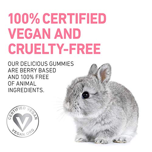 BOLDIFY Biotin Gummies for Healthy Looking Hair Growth (5000 mcg) - Vegan & S...