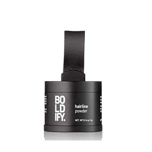 BOLDIFY Hairline Powder (Black) Instant Stain-Proof 48 Hour Formula Locks On ...