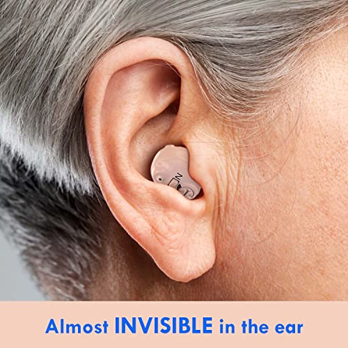 BOLSUN Hearing Aids for Seniors with Noise Cancelling, Nano Hearing Devices f...
