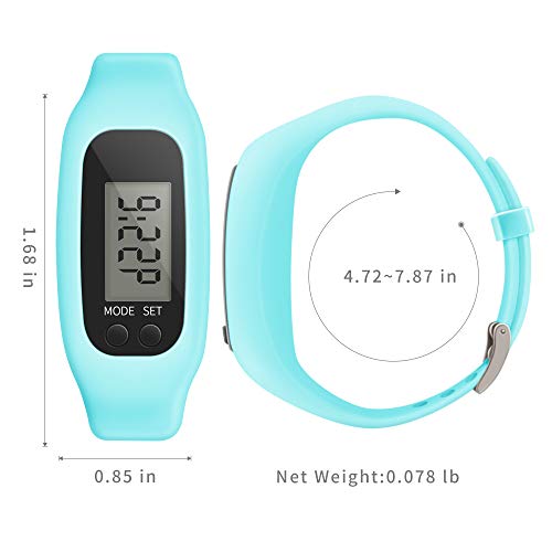 Bomxy Fitness Tracker Watch ,Simply Operation Walking Running Pedometer with ...