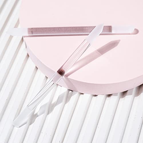 Glass Cuticle Pusher Set of 2 Manicure Nail Care Tools - Bona Fide Beauty Pre...