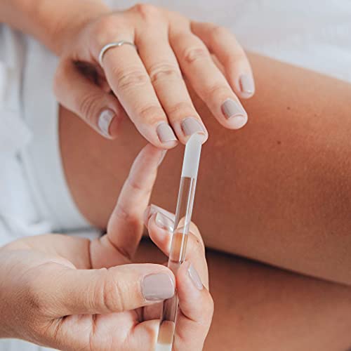 Glass Cuticle Pusher Set of 2 Manicure Nail Care Tools - Bona Fide Beauty Pre...