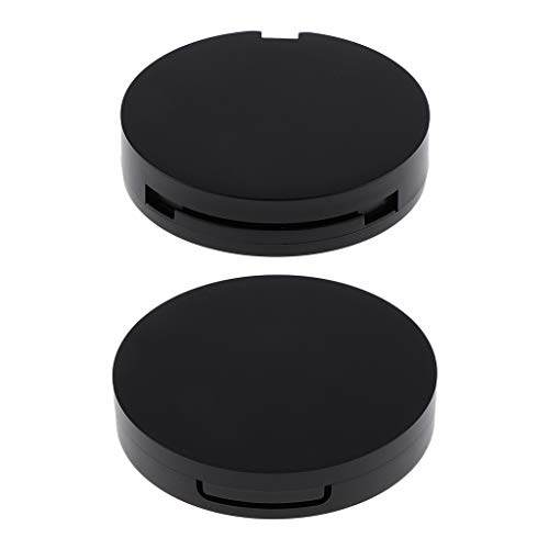 Bonarty 2X Compact Empty Makeup Palette Cases W/Mirror for Eye Shadow Blush B...