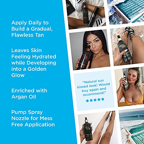 Bondi Sands Everyday Liquid Gold Self Tanning Dry Oil | Hydrating, Quick Dryi...
