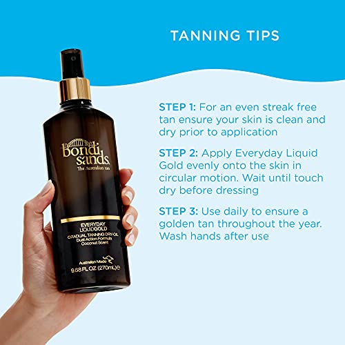 Bondi Sands Everyday Liquid Gold Self Tanning Dry Oil | Hydrating, Quick Dryi...