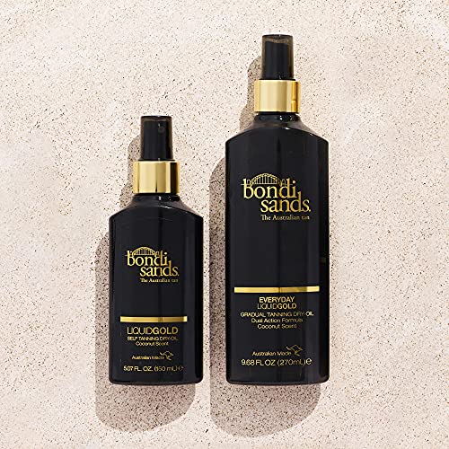 Bondi Sands Everyday Liquid Gold Self Tanning Dry Oil | Hydrating, Quick Dryi...