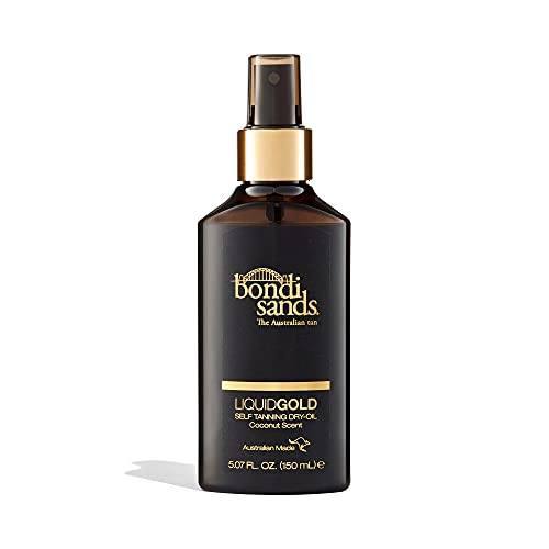 Bondi Sands Liquid Gold Self Tanning Dry Oil | Hydrating, Quick Drying, Tanni...