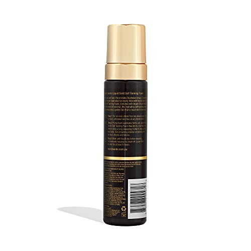 Bondi Sands Liquid Gold Self Tanning Foam | Lightweight + Quick Dry Foam Enri...
