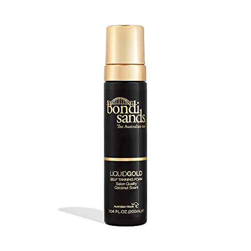 Bondi Sands Liquid Gold Self Tanning Foam | Lightweight + Quick Dry Foam Enri...