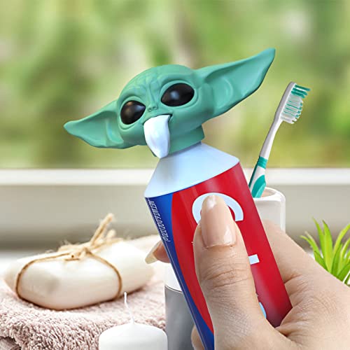 2022 New Baby Yoda Toothpaste Topper G-rogu Toothpaste Cap The Mandalorian Y-...