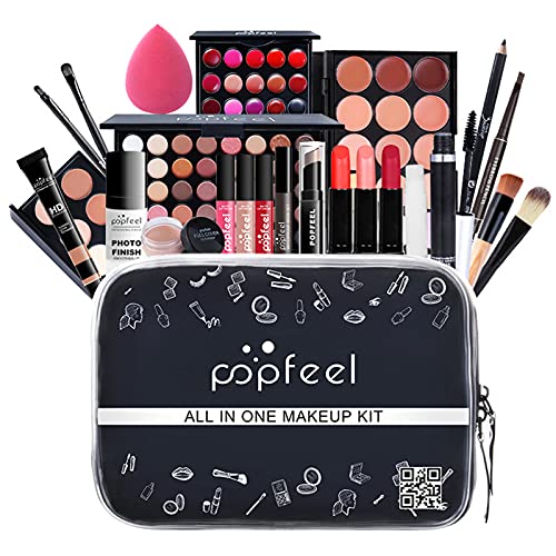 All-in-one Makeup Gift Set, Makeup Kit for Women Beginners Full Kit Cosmetic,...