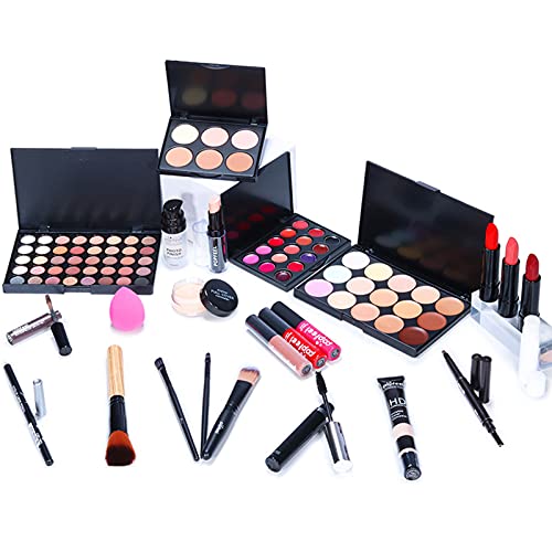 All-in-one Makeup Gift Set, Makeup Kit for Women Beginners Full Kit Cosmetic,...