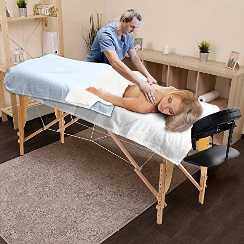 Upgrade Reinforced Professional Massage Table Bed Portable 500 LBS Load Capac...