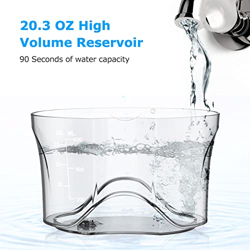 BONSEN Water Pick for Teeth Cleaner, 600ML Dental Water Flossers for Braces, ...