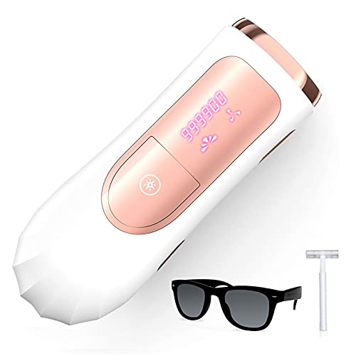 Hair Removal for Women and Men Hair Remover Device with Sunglasses and Shavin...
