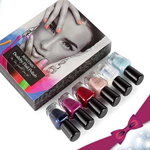 BONTIME Non-Toxic Nail Polish - Easy Peel Off & Quick Dry, Organic Water Base...