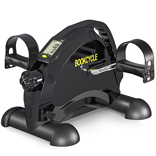 BOOKCYCLE Mini Exercise Bike Foot Pedal Exerciser Theraphy Bicycle for Leg an...