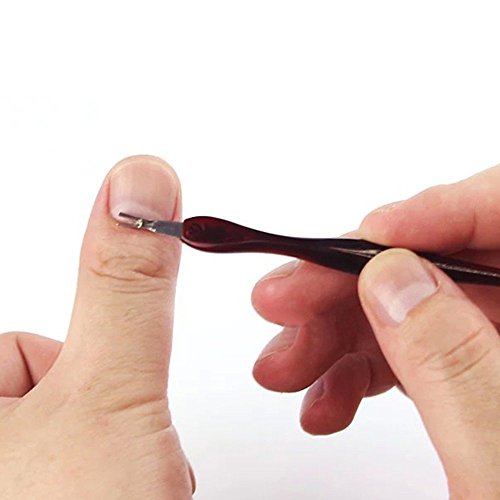 200 High Quality 'Lint Free' Nail Wipes/Pads + Cuticle Pusher Trimmer Pack by...