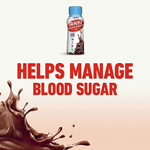 Boost Glucose Control Chocolate Ready To Drink, 8 Ounce (Pack of 24)