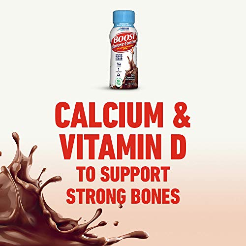 Boost Glucose Control Chocolate Ready To Drink, 8 Ounce (Pack of 24)