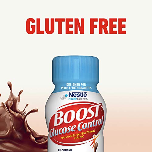 Boost Glucose Control Chocolate Ready To Drink, 8 Ounce (Pack of 24)