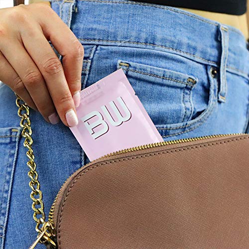 BOOTY WIPES for Women - 30 Individually Wrapped Flushable Feminine Wet Wipes ...