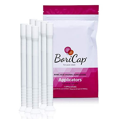 BoriCap Suppository Applicator Fits Size 00 Capsules, Reusable, Easy to Inser...