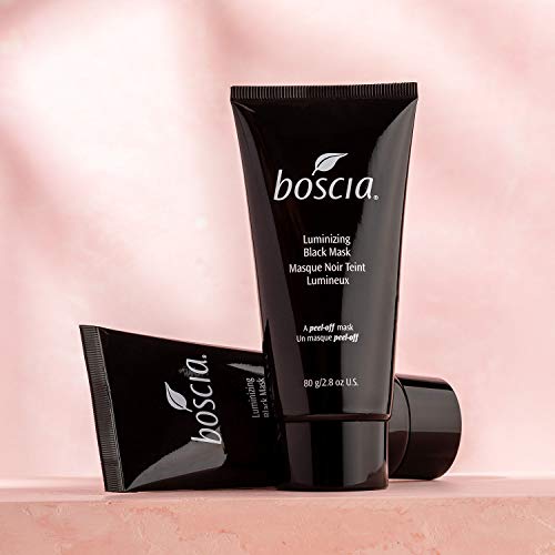 boscia Luminizing Charcoal Mask - Vegan Peel off Face Mask, Cruelty-Free Skin...