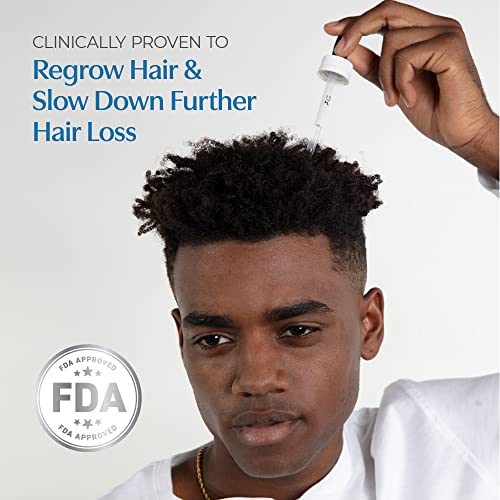 Bosley Professional Strength Men's Hair Re-growth Treatment, 5% Minoxidil Top...