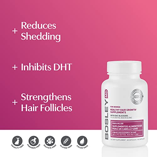 BosleyMD Women's Hair Growth Supplement (2 Month Supply)