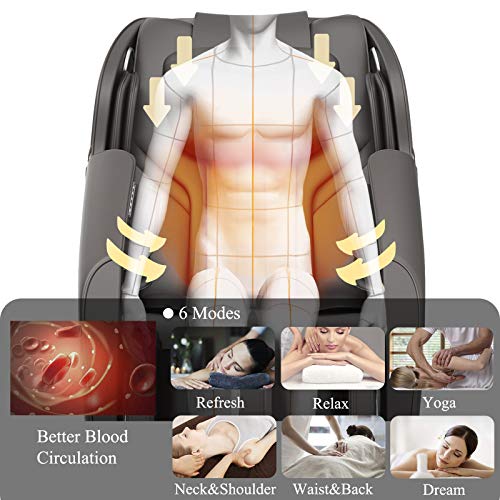 BOSSCARE Massage Chair Recliner with Zero Gravity, Full Body Airbag Massage C...
